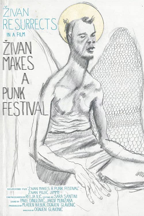 Zivan Makes a Punk Festival poster