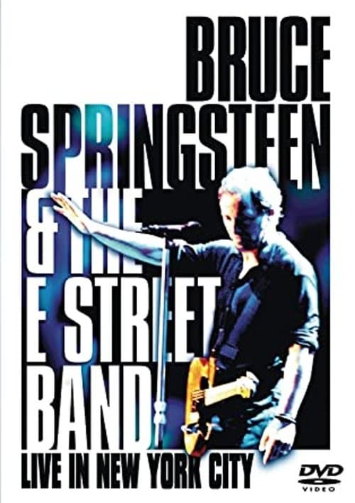 Bruce Springsteen & the E Street Band - Live in New York City poster