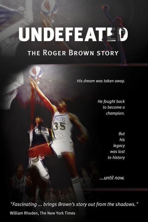 Undefeated: The Roger Brown Story poster