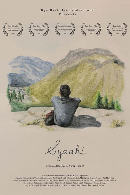 Syaahi poster