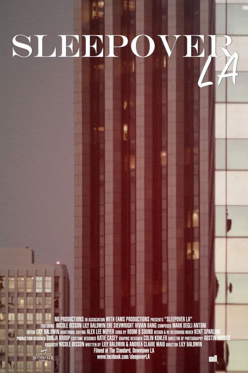 Sleepover LA poster