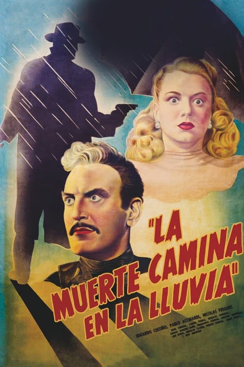 La muerte camina en la lluvia poster