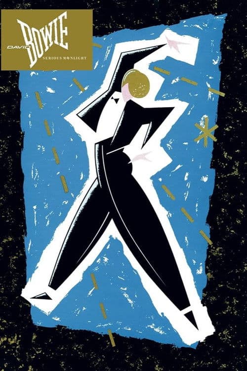 David Bowie: The Serious Moonlight Tour poster