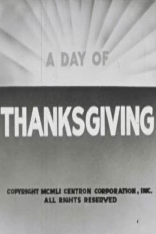 A Day Of Thanksgiving poster