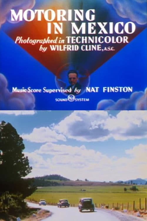 Motoring in Mexico poster