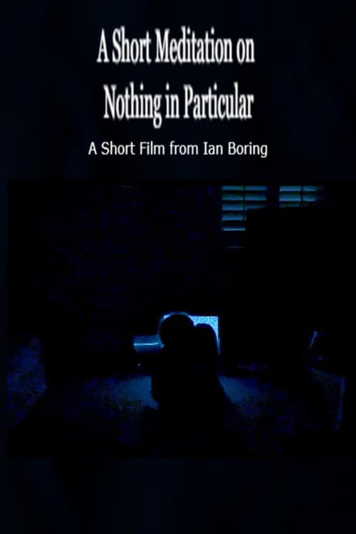 A Short Meditation on Nothing in Particular poster