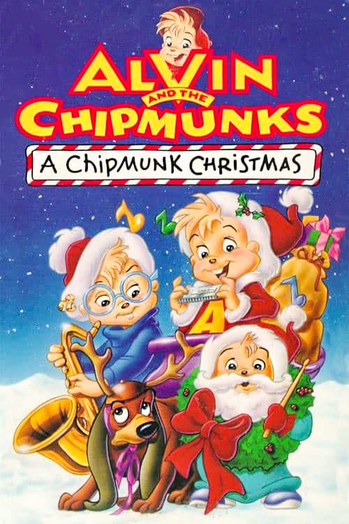 A Chipmunk Christmas poster