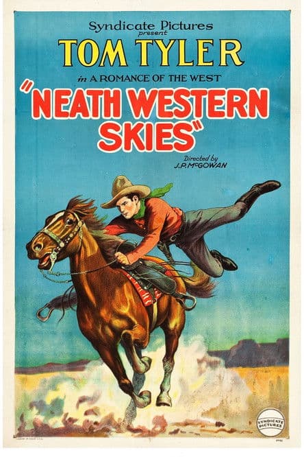 'Neath Western Skies poster