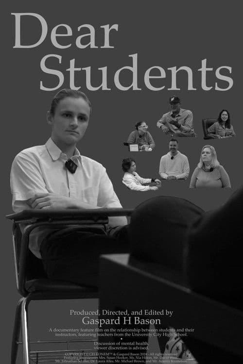 Dear Students poster