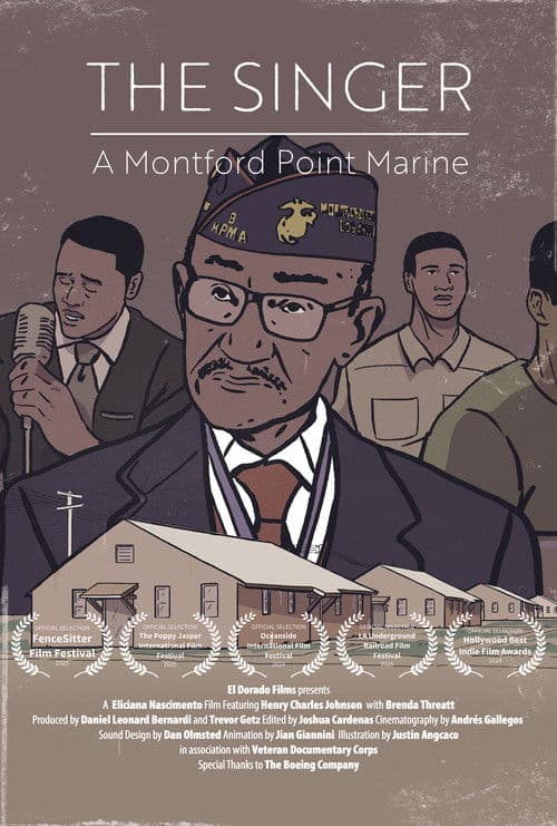 The Singer: A Montford Point Marine poster
