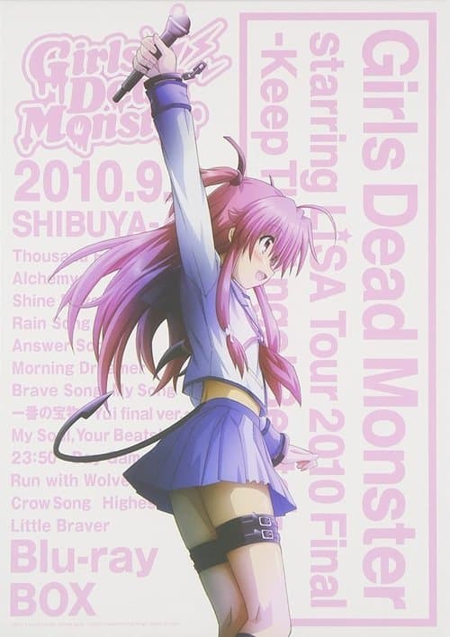Girls Dead Monster starring LiSA Tour 2010- Keep The Angel Beats! poster