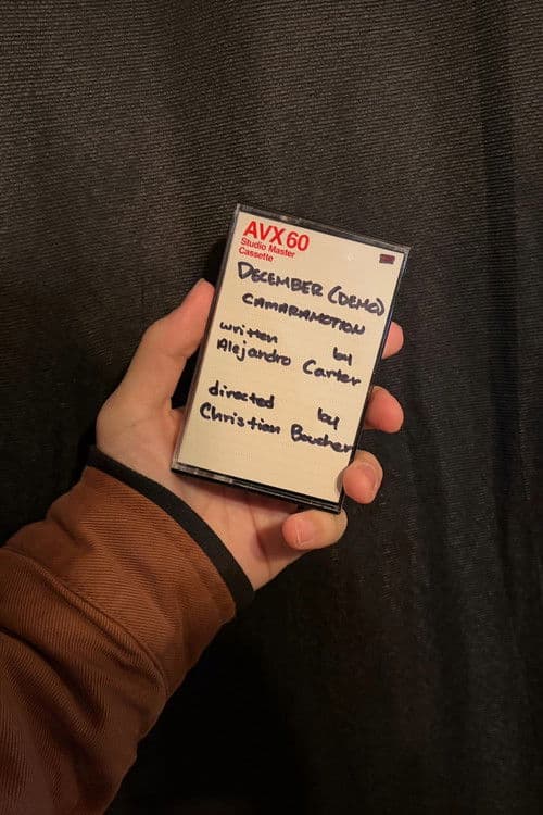 Camaramotion's December poster