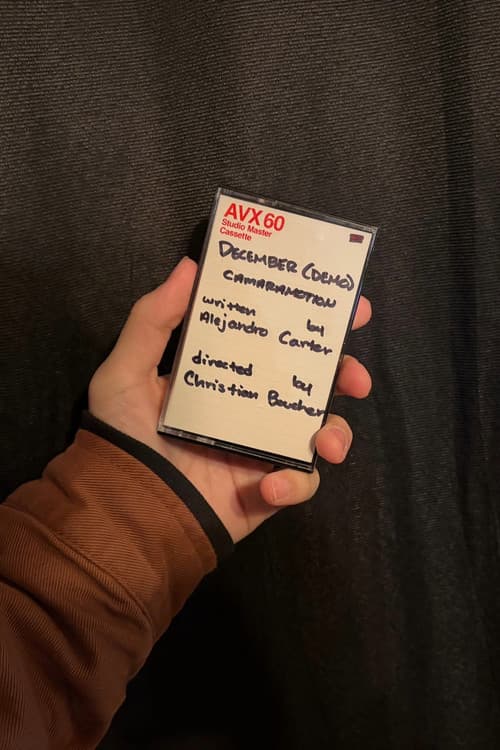 Camaramotion's December poster