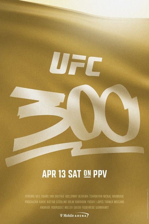 UFC 300: Pereira vs. Hill poster