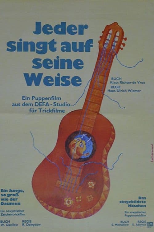 Jeder singt auf seine Weise poster