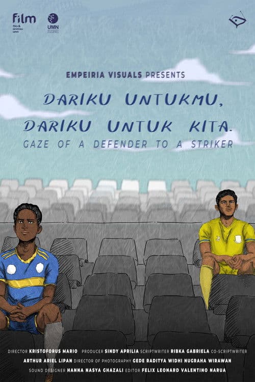 Gaze of a Defender to a Striker poster