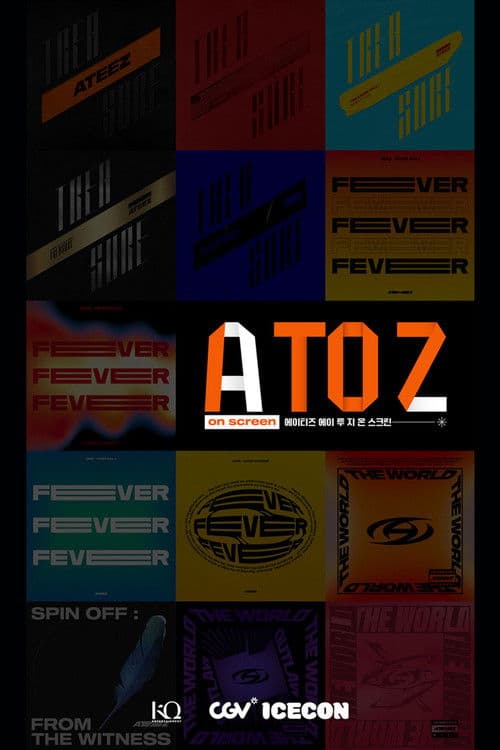 ATEEZ [A TO Z on screen] poster