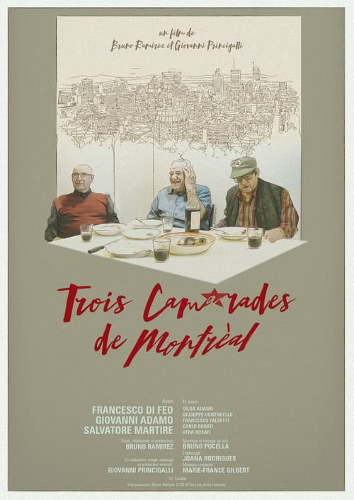 Three Comrades of Montréal poster