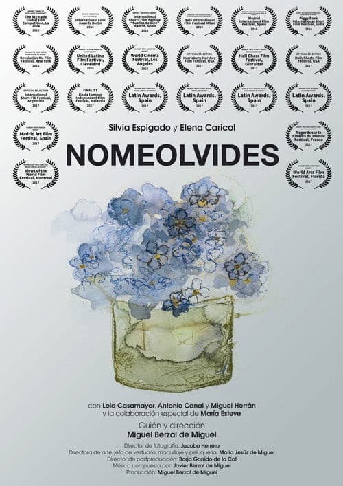 Nomeolvides poster