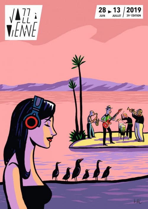 Ben Harper au Festival de Jazz Γ Vienne 2019 poster