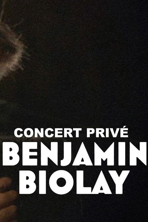 Benjamin Biolay - Concert privΓ© poster