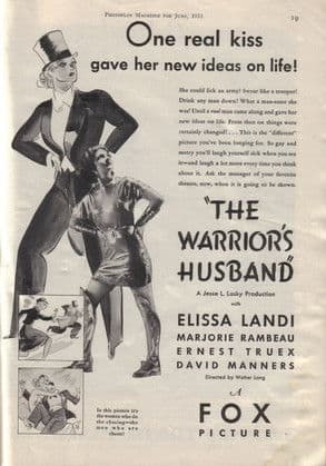 The Warrior's Husband poster