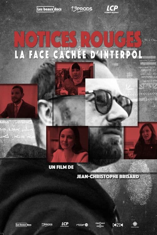Notices rouges, la face cachée d'Interpol poster