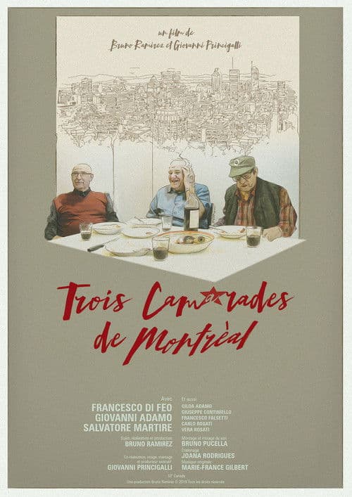Three Comrades of Montréal poster