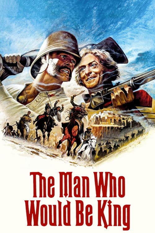 The Man Who Would Be King poster